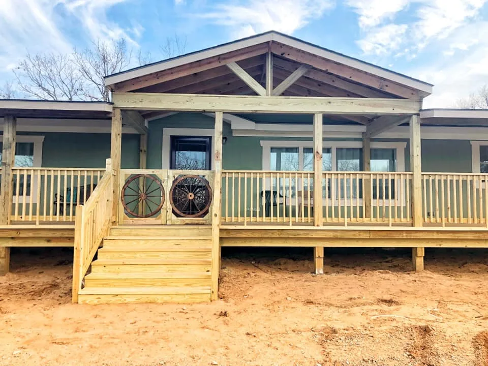 Verandas and Patios by Red Rock Log Homes Of Oklahoma - Photo 10