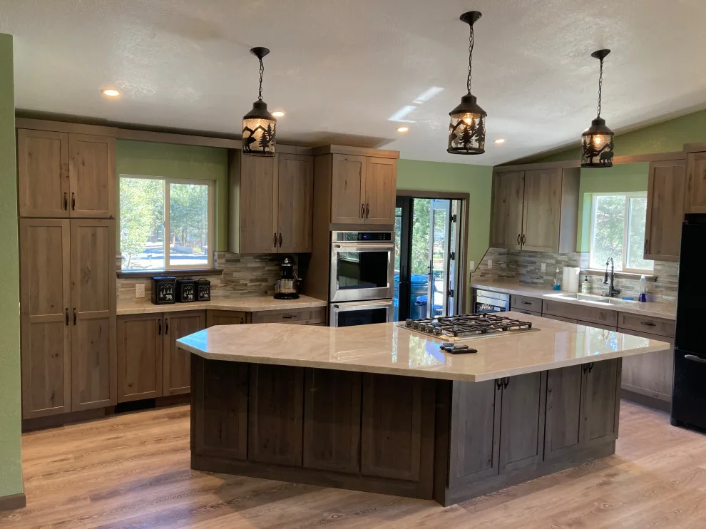 Island Range in Kitchen by Lake Tahoe Construction Services, INC. - Photo 7