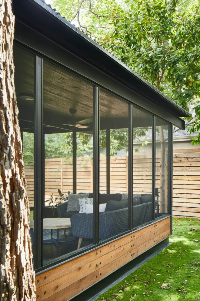 bespoke steel veranda by East Austin Carpenters - Photo 2