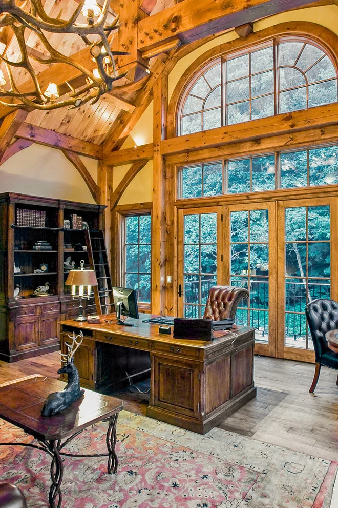 Bespoke Timber Frame Office Building by Carlson-Farmer Inc. - Photo 6