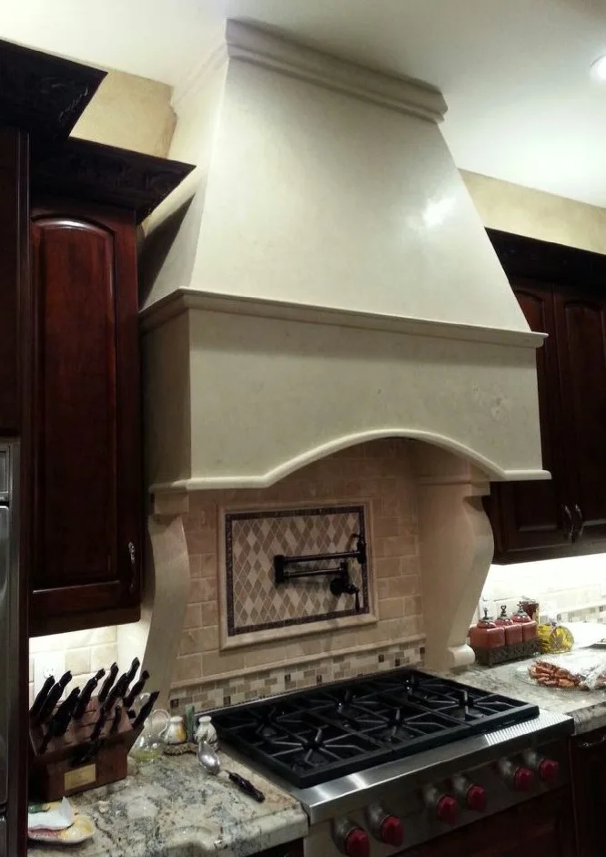 Bespoke Traverite Corbels and Vent Hood by West Home Services & Remodeling Llc - Photo 2