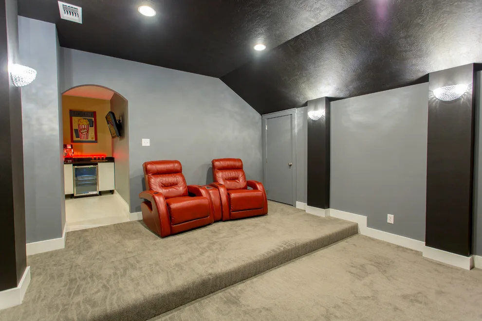Cypress Media Room by All Star Construction, Inc. - Photo 2