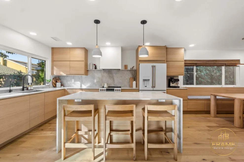 Cypress - Open Concept Kitchen and Living/Dining Room Renovation by Frame Build&Design - Photo 5