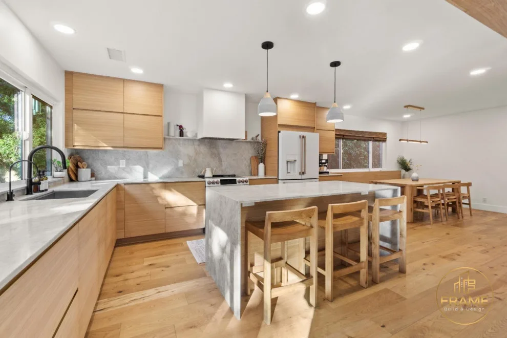 Cypress - Open Concept Kitchen and Living/Dining Room Renovation by Frame Build&Design - Photo 6