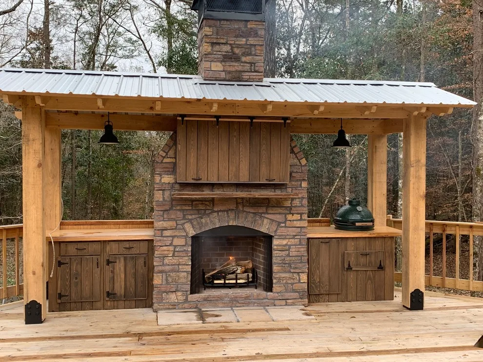 Cypress al fresco recreation space by Rex Austin's Remodeling - Photo 7