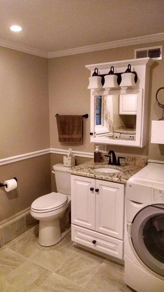 Danoski, Half Bathroom and Laundry Room Renovation by Triangle Cabinet & Specialty Company - Photo 7