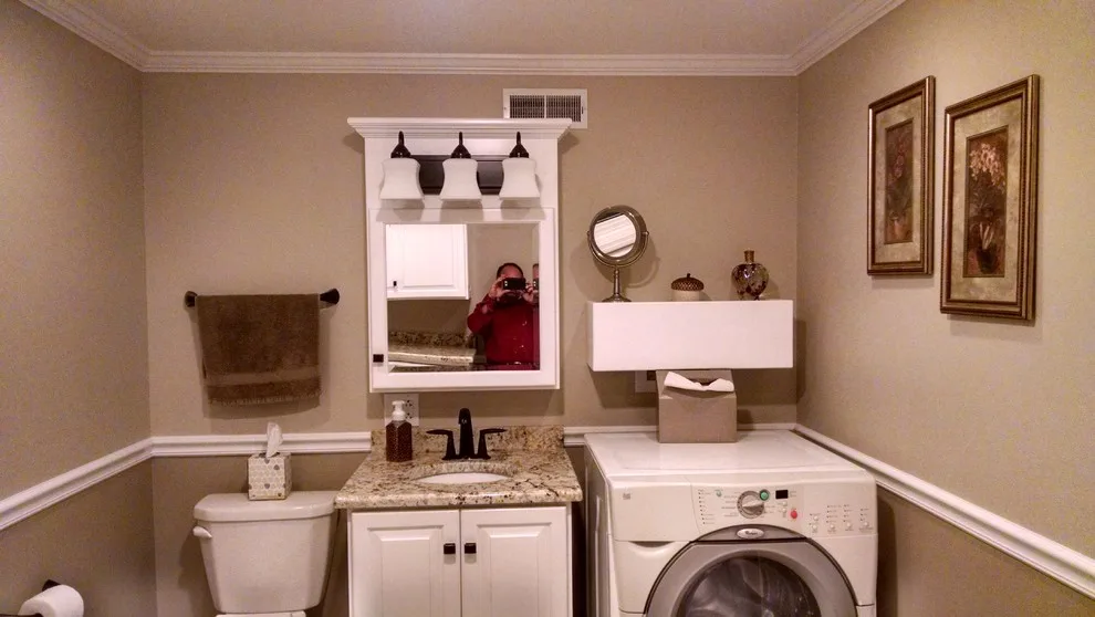 Danoski, Half Bathroom and Laundry Room Renovation by Triangle Cabinet & Specialty Company - Photo 6