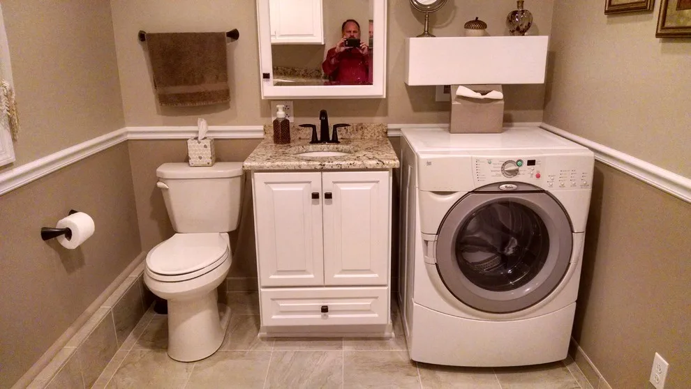 Danoski, Half Bathroom and Laundry Room Renovation by Triangle Cabinet & Specialty Company - Photo 11