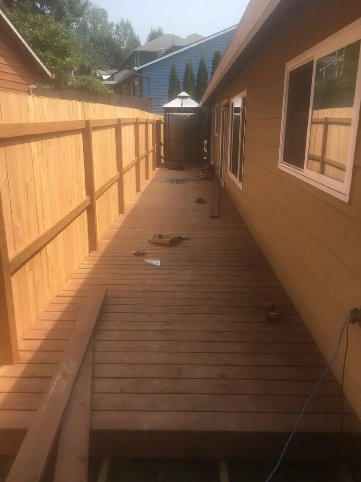 Olympia WA Deck and Fence by Total Construction Consultants - Photo 2