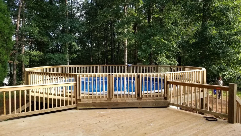 Patio and Swimming Area by Ideal Creations Construction - Photo 8