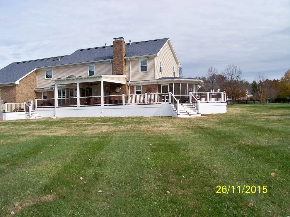 Outdoor Fireplace with Deck and Porch by Java Construction LLC. - Photo 5