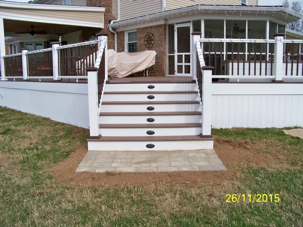 Outdoor Fireplace with Deck and Porch by Java Construction LLC. - Photo 4
