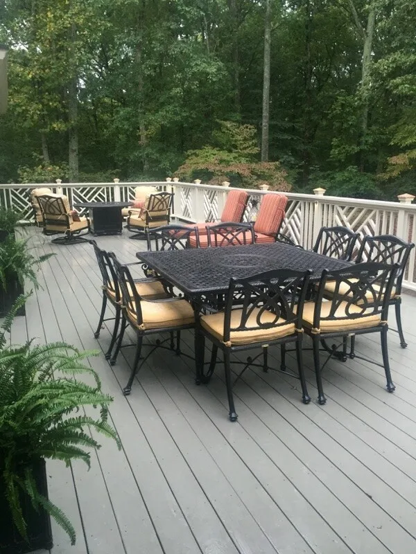 Deck Construction with Personalized Railing by Crippen Woodworks - Photo 2