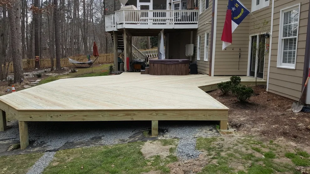 Preston Village Deck Building in Cary by Sole Source Solution, LLC - Photo 13