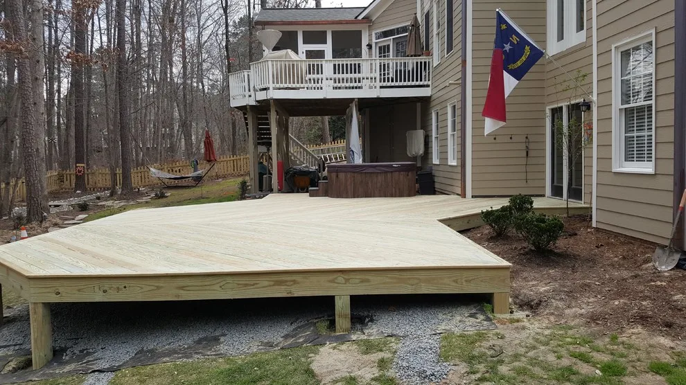 Preston Village Deck Building in Cary by Sole Source Solution, LLC - Photo 9