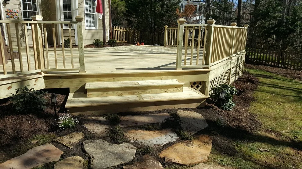 Preston Village Deck Building in Cary by Sole Source Solution, LLC - Photo 3