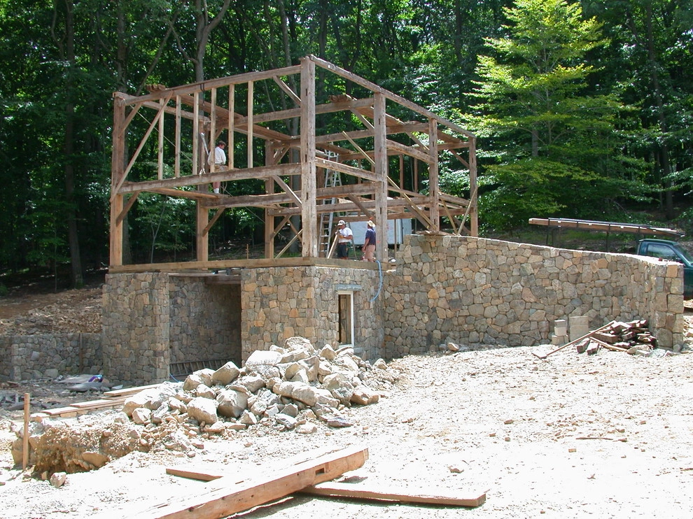 Reclaimed Barn for a New Pool House by Back To Nature Home & Garden - Photo 4