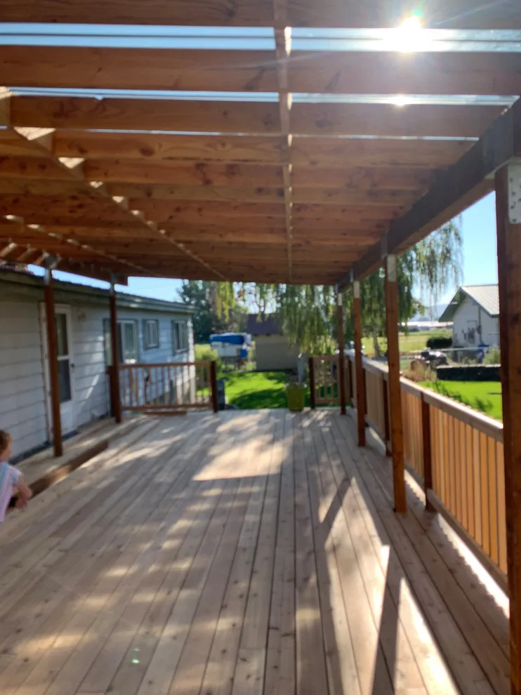 Roof Construction for Deck or Porch by TK Construction LLC - Photo 4