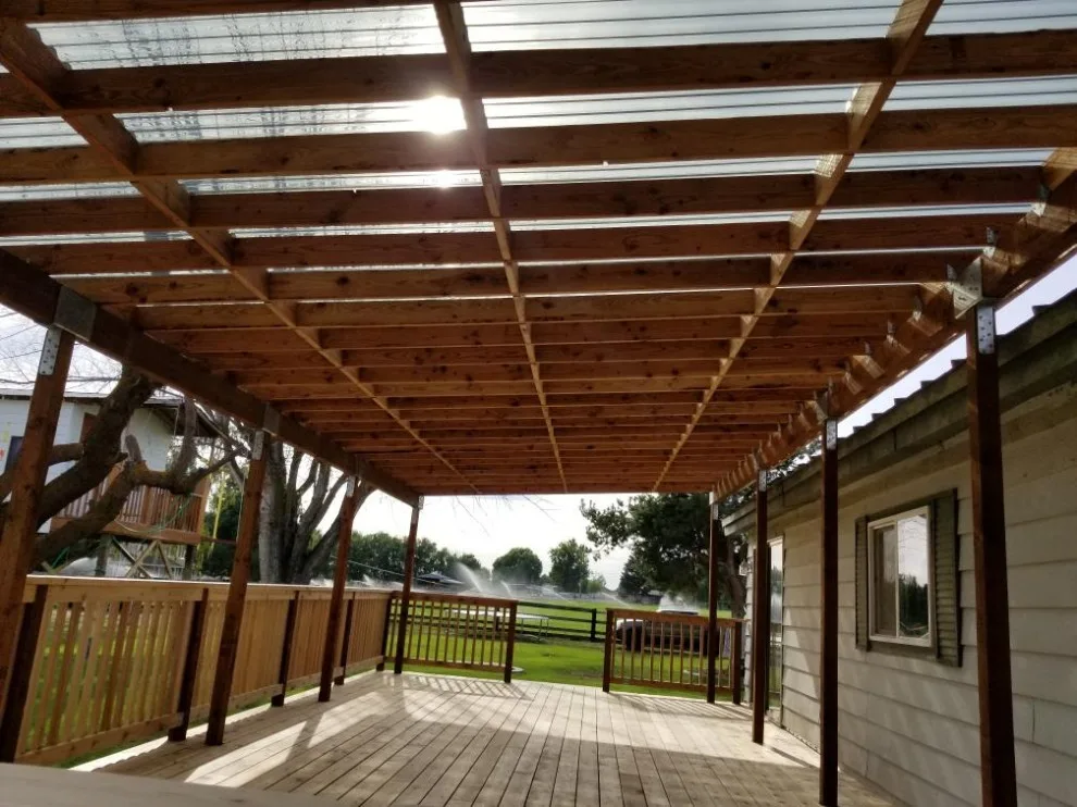Roof Construction for Deck or Porch by TK Construction LLC - Photo 3