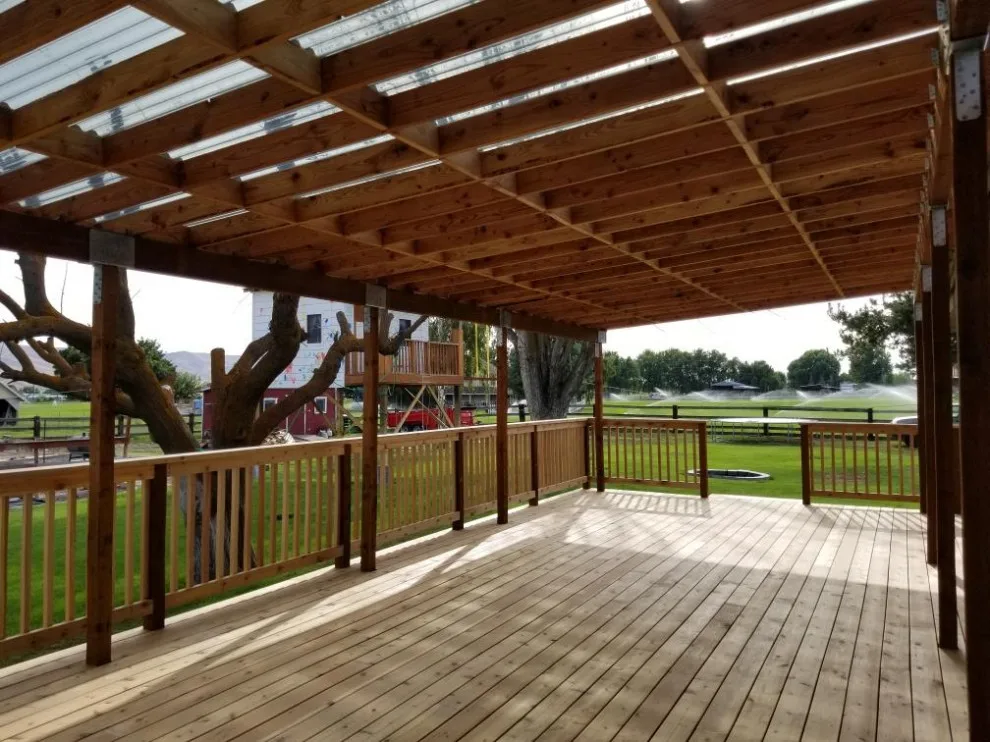 Roof Construction for Deck or Porch by TK Construction LLC - Photo 5
