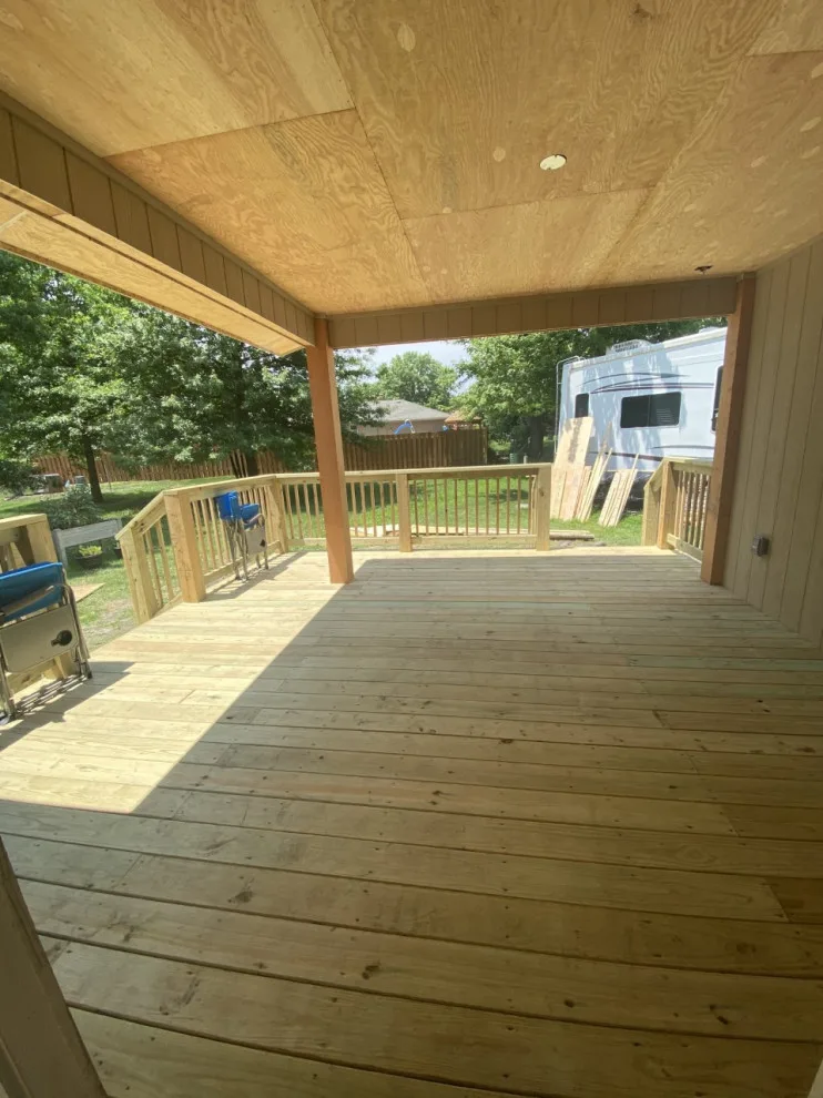 Alfresco Living Area by Kansas Rebuilders - Photo 14
