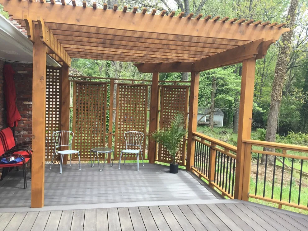 Deck with Pergola Combination by Crippen Woodworks - Photo 4