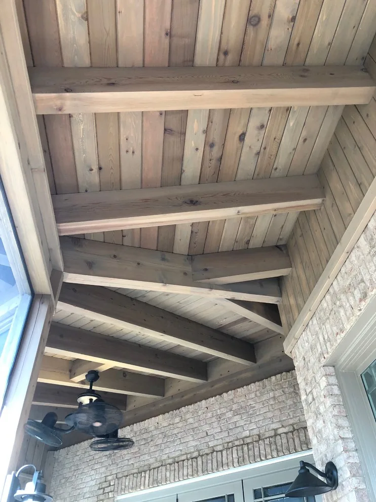 Irregularly Shaped Screened Deck by Crippen Woodworks - Photo 7