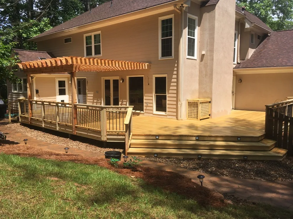 Patio Deck with Pergola by Crippen Woodworks - Photo 2