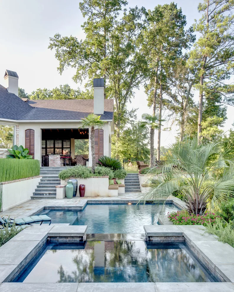 Charming Long Lake Swimming Pool by Terry M. Elston, Builder - Photo 10