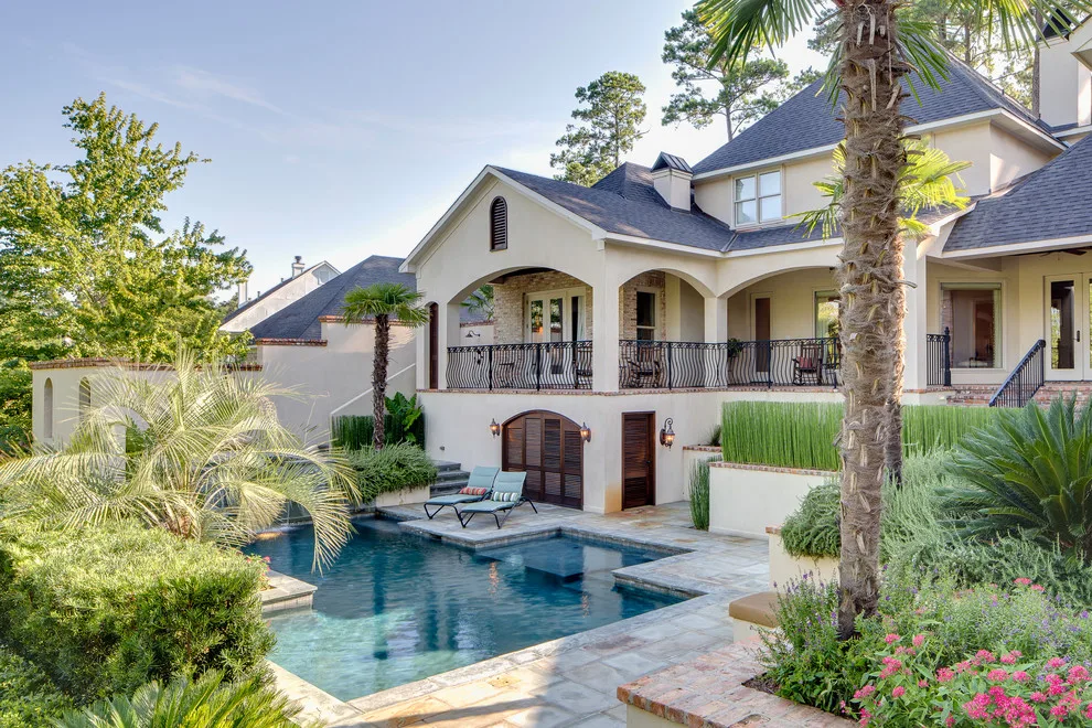 Charming Long Lake Swimming Pool by Terry M. Elston, Builder - Photo 4