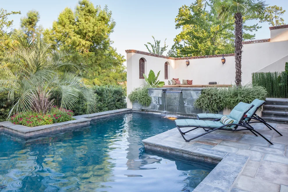 Charming Long Lake Swimming Pool by Terry M. Elston, Builder - Photo 6