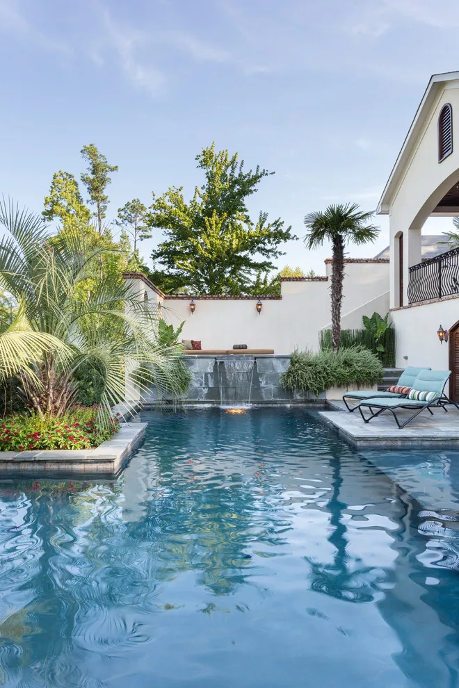 Charming Long Lake Swimming Pool by Terry M. Elston, Builder - Photo 7