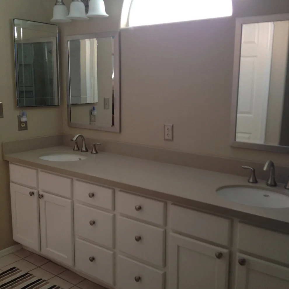 Transitional Master Bath at Desert Shores by Ranieri Construction LLC - Photo 3