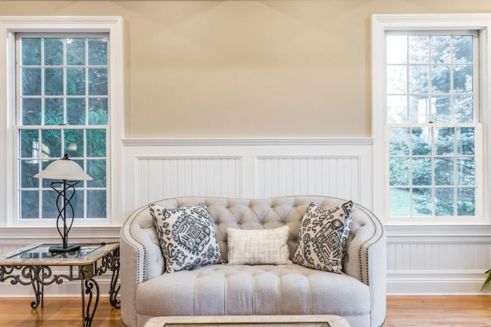 Dix Hills Living Room Transformation by Galante Building & Renovations, Inc. - Photo 2