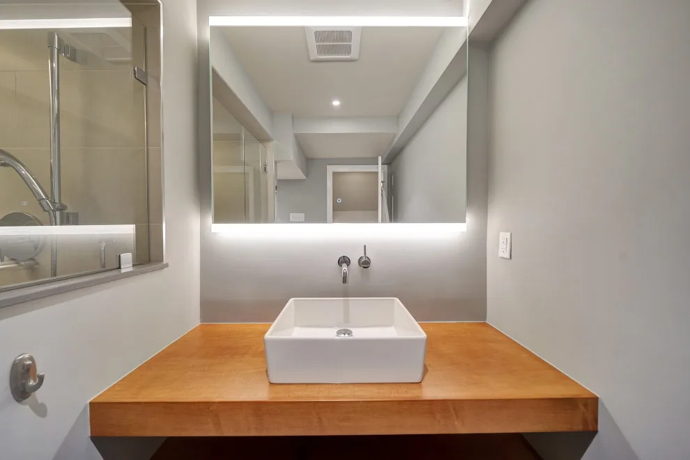 Contemporary Basement at Dogwood Hill by Hazley Builders | Architects - Photo 8