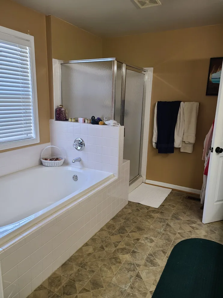 Modern Dove Grey Bathroom Renovation by Vm Home Improvement LLC - Photo 9