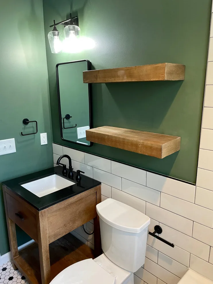 Urban Restroom Renovation by Bald Cypress Builders LLC - Photo 4