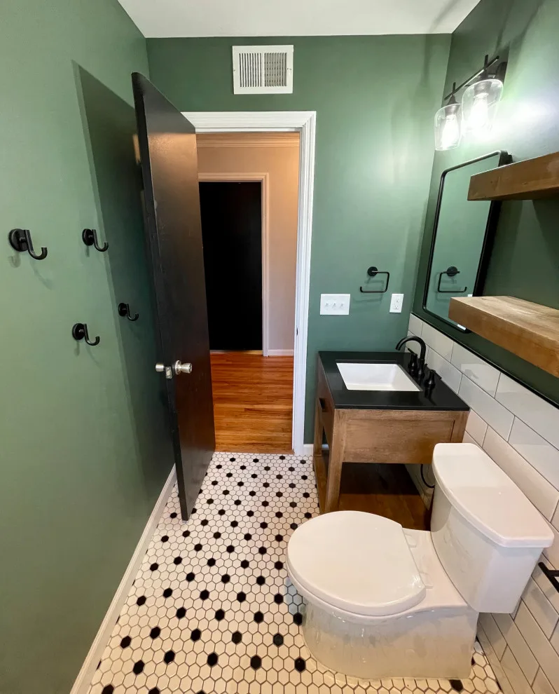 Urban Restroom Renovation by Bald Cypress Builders LLC - Photo 8
