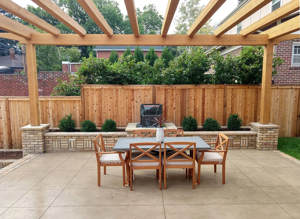 Contemporary Concrete Patio by Sundial Designs, Inc. - Photo 9