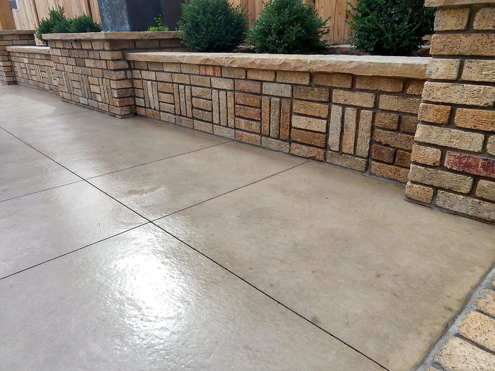 Contemporary Concrete Patio by Sundial Designs, Inc. - Photo 7