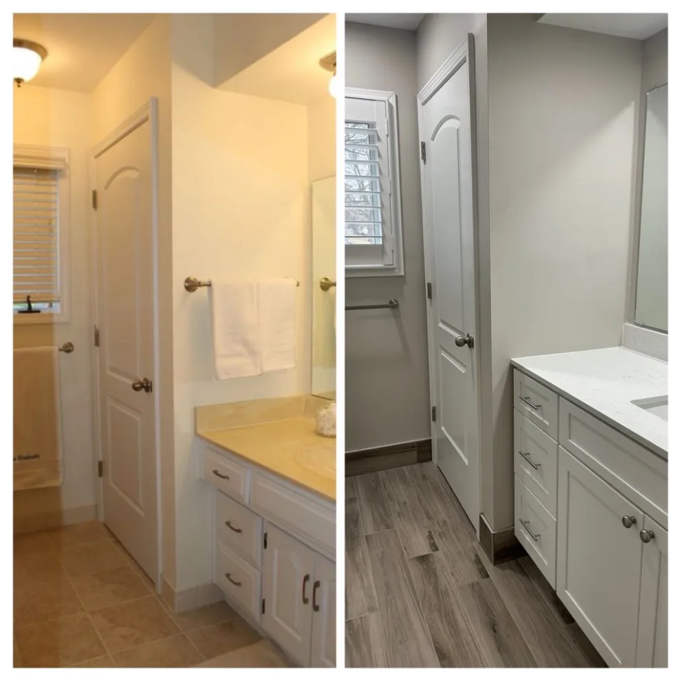 Lake Waukomis Dual Bath Renovation by Elite One, Inc. - Photo 3