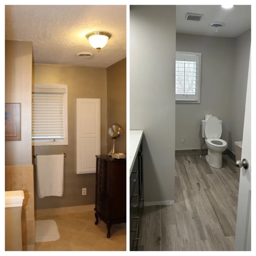 Lake Waukomis Dual Bath Renovation by Elite One, Inc. - Photo 4