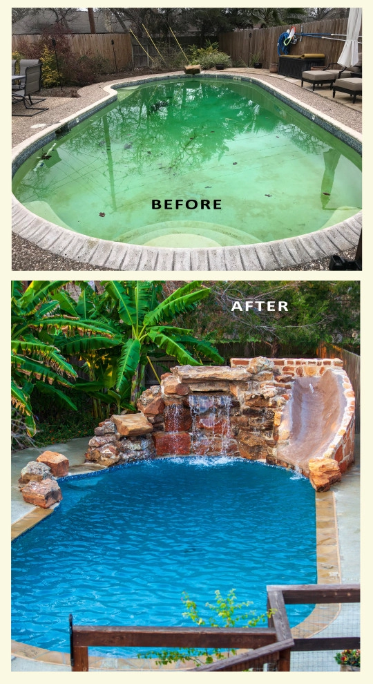 Moss Rock Pool Renovation by Sunrise Landscapes - Photo 2