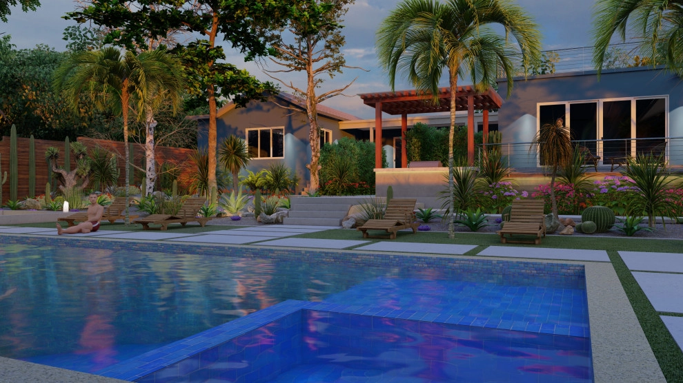 Rancho Santa Fe Full back yard remodel. by BNC Builders INC. - Photo 47