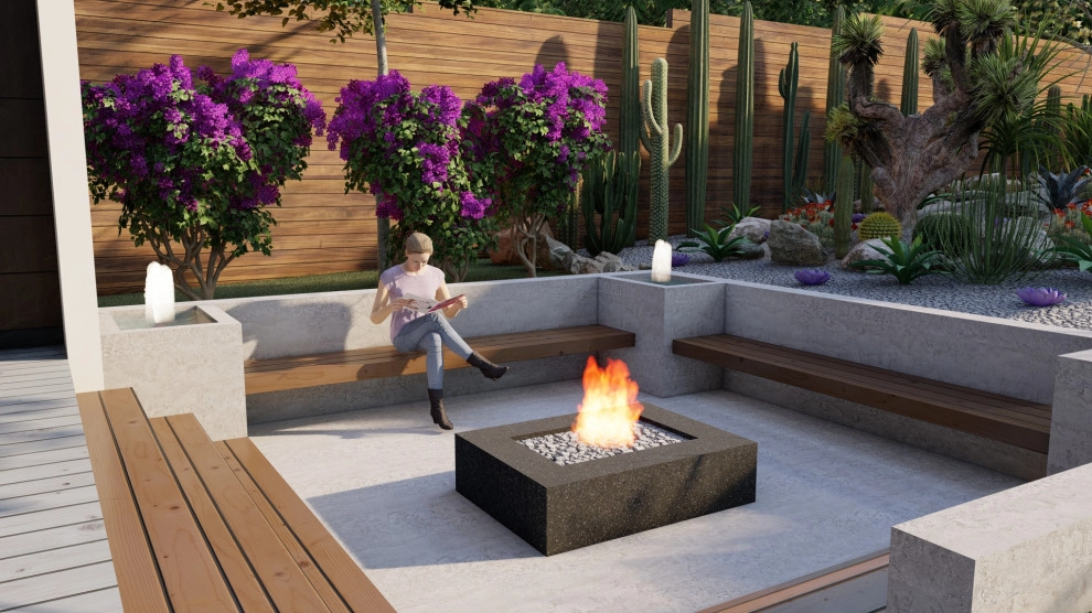 Rancho Santa Fe Full back yard remodel. by BNC Builders INC. - Photo 25