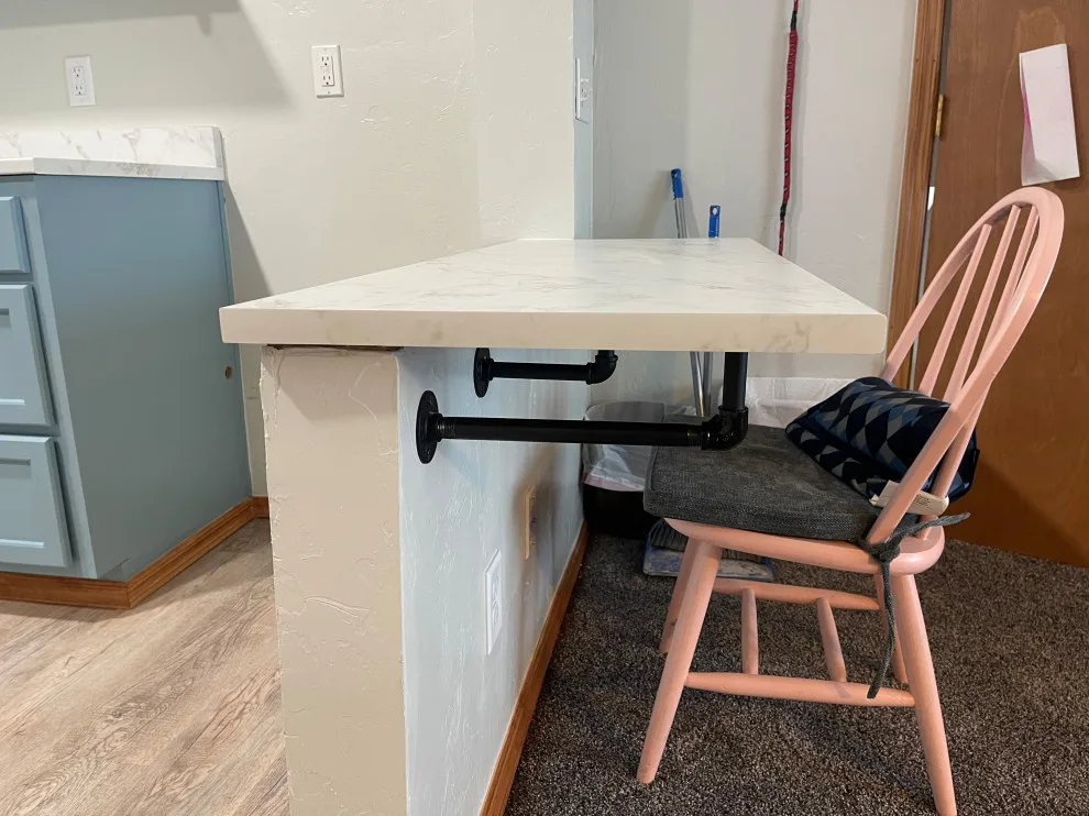 Edmond, OK - converting attic into kitchenette by Walker Services Group LLC - Photo 9