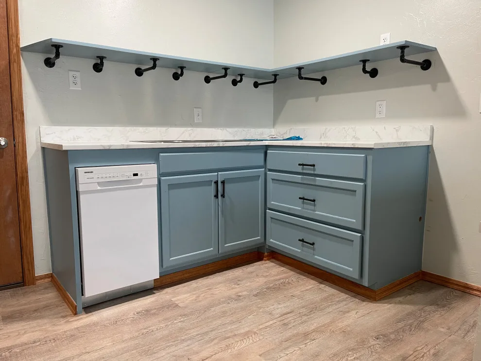 Edmond, OK - converting attic into kitchenette by Walker Services Group LLC - Photo 12