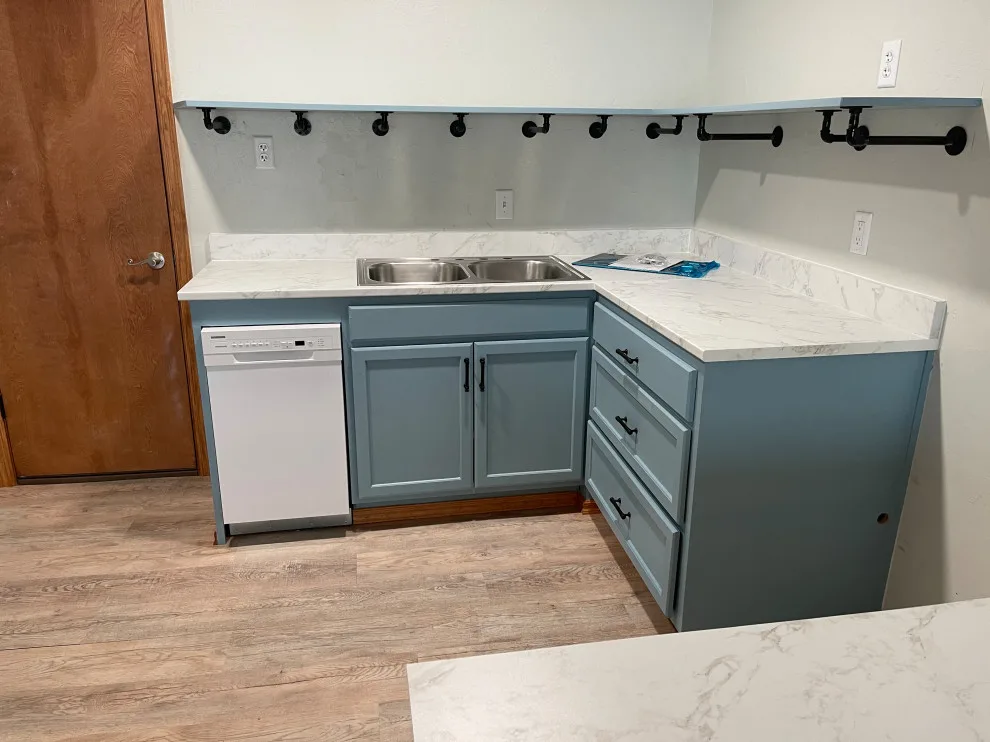 Edmond, OK - converting attic into kitchenette by Walker Services Group LLC - Photo 4
