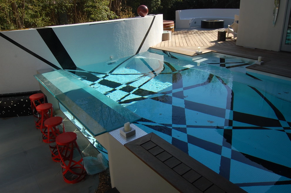Glass Pool by Szafranski Landscape Architecture - Photo 4