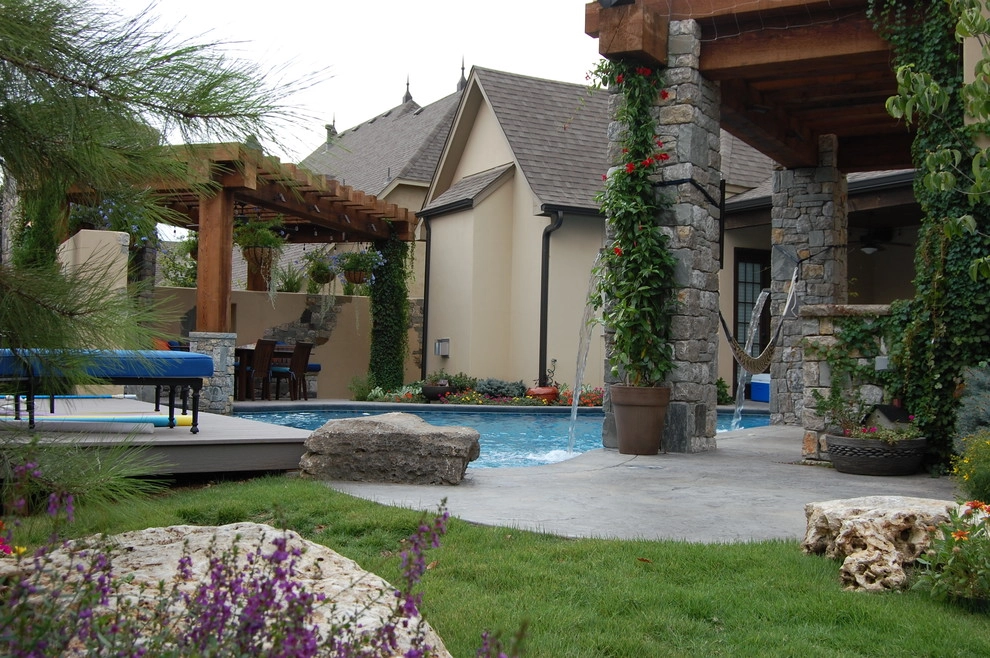 Mediterranean Nod by Szafranski Landscape Architecture - Photo 5